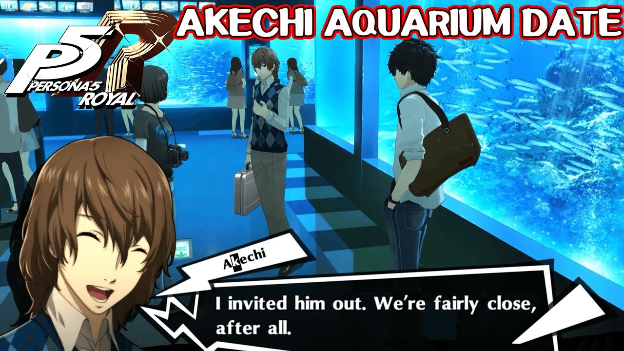 Akechi Aquarium Date - Persona 5 Royal