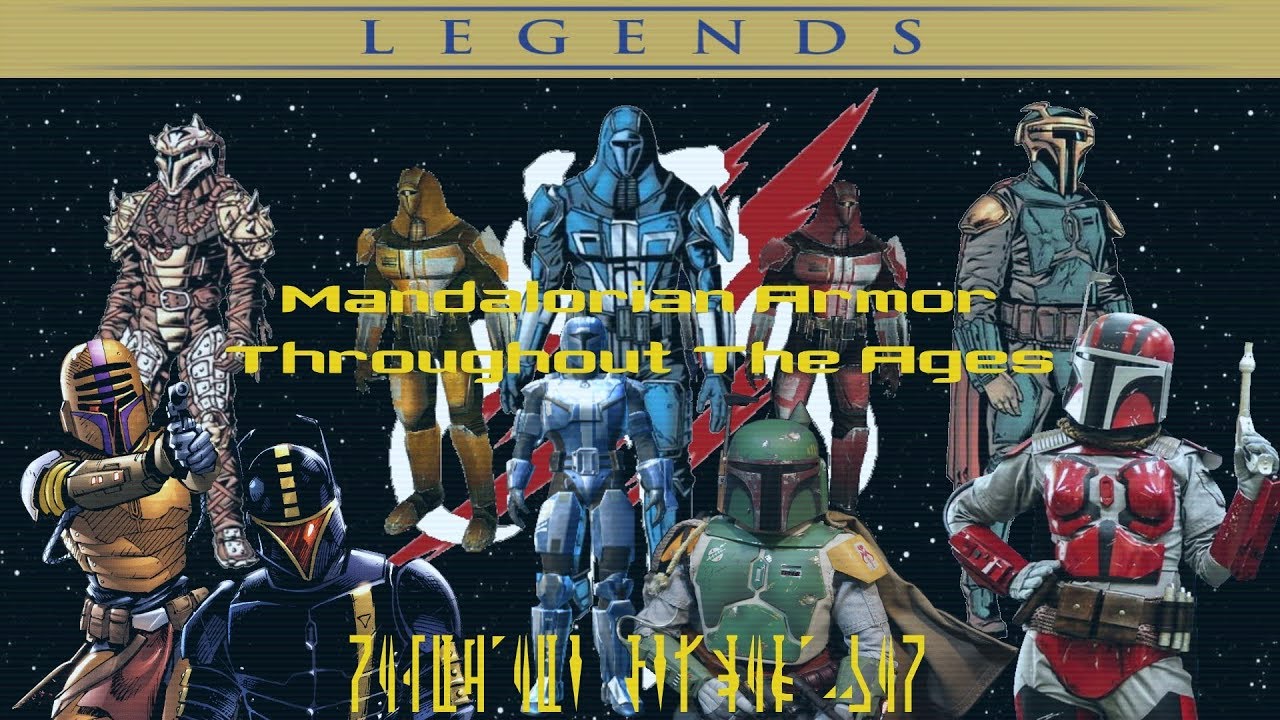 Focus: Mandalorian Armor Throughout the Ages *Legends* | Manda-LORE