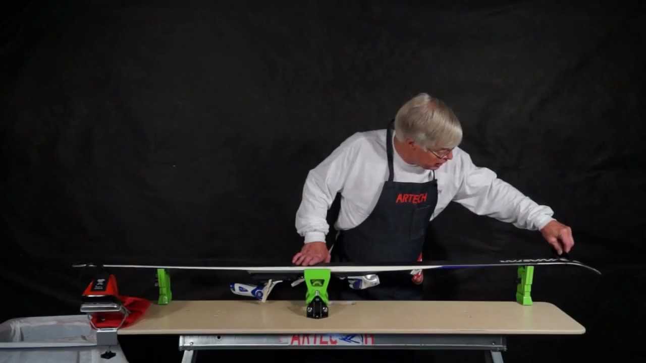ARTECH Part 4 of 9, Ski Tuning with George Merrill, Basic Ski Inspection
