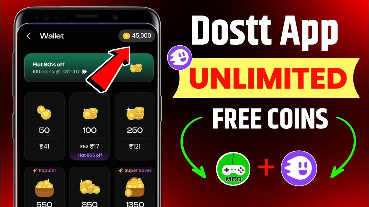 Dostt App Free Coins 🤯 | Dostt App Unlimited Coins Hack | Dostt App Unlimited Coins Mod Apk