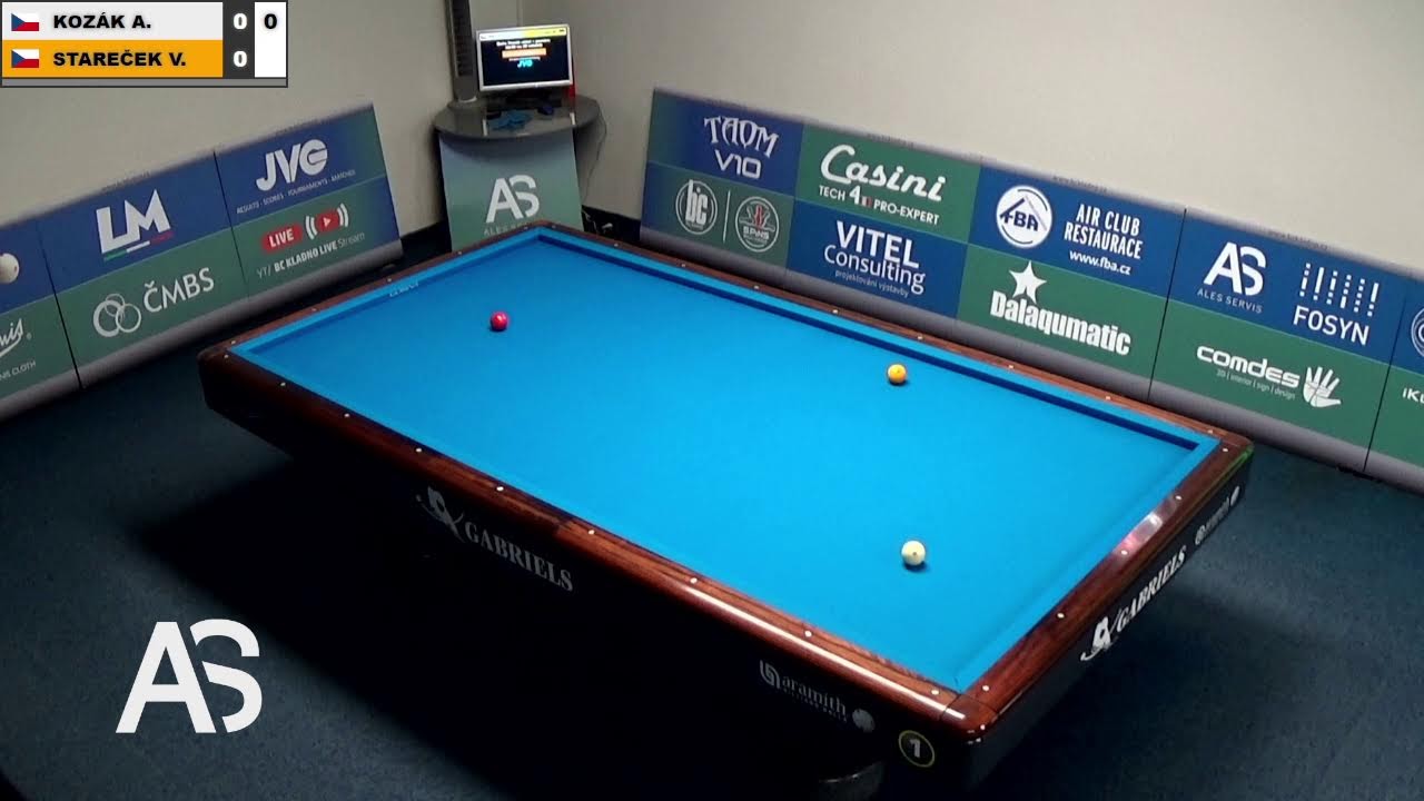 Czech league | 3-cushion | D1 | 12th round | Michael Puse v Tomáš Bača
