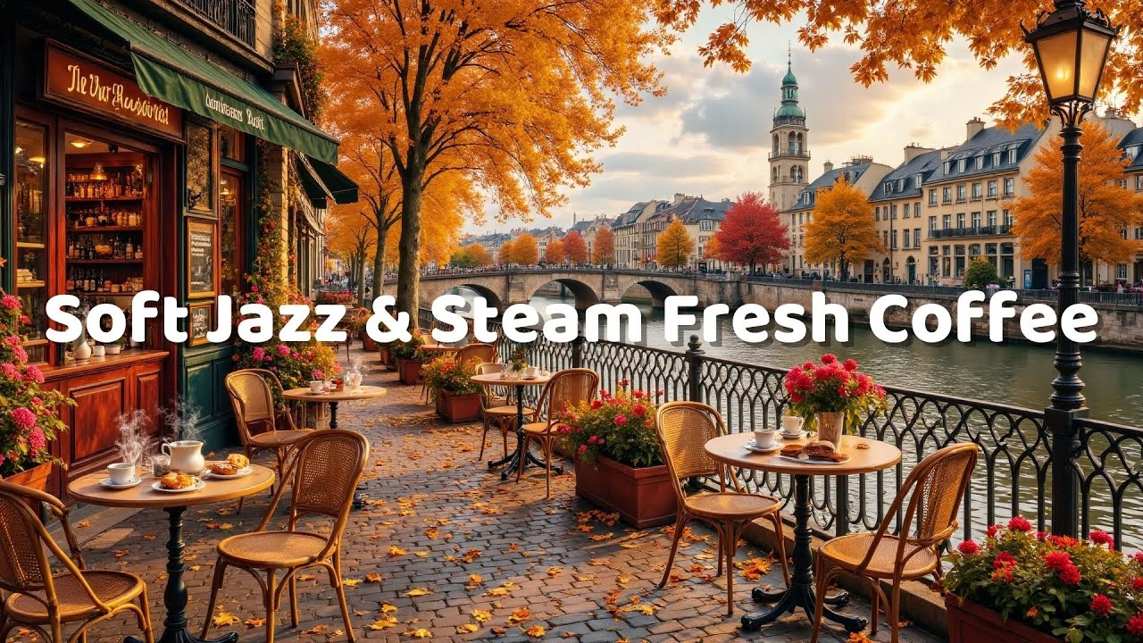 Cozy December Morning ☕ Soft Jazz & Steam from Fresh Coffee