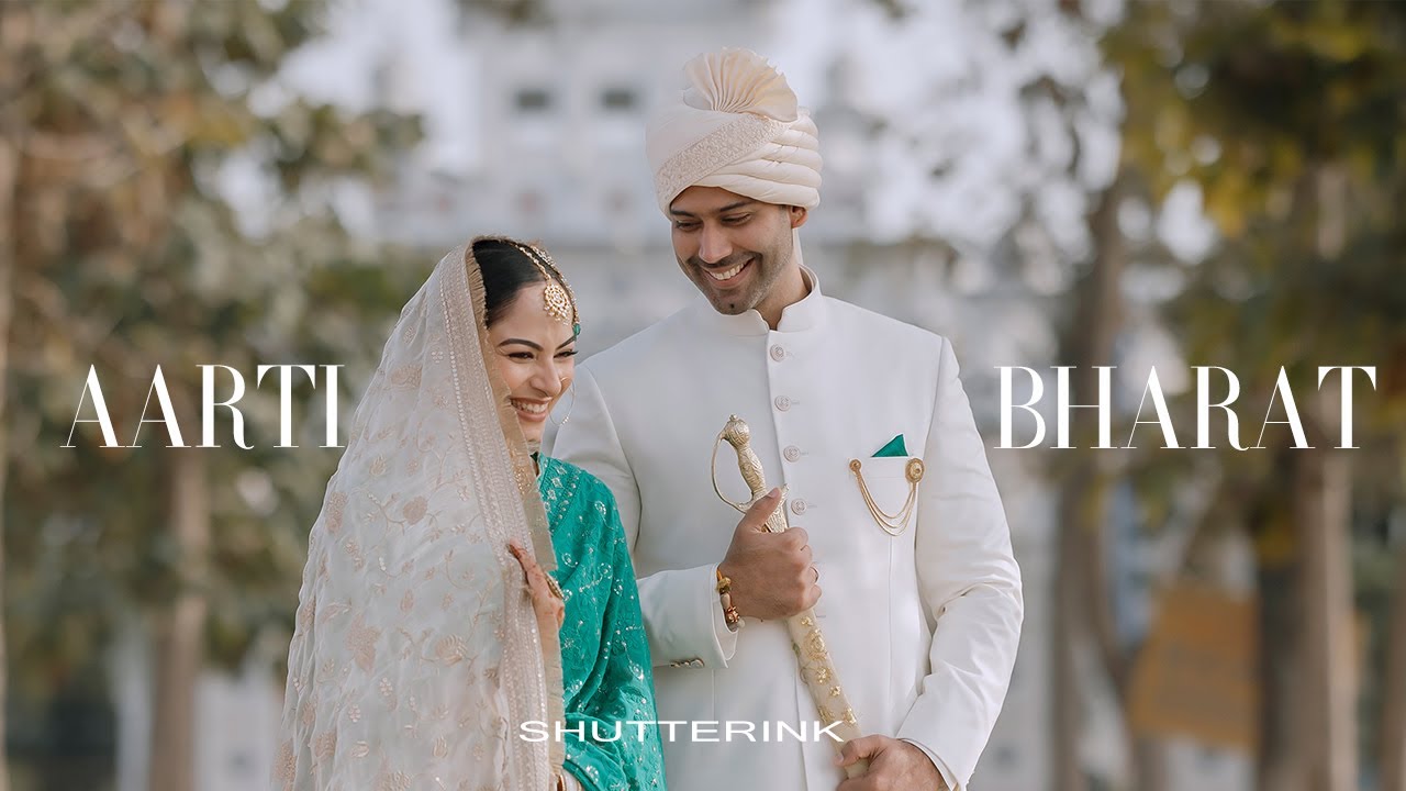 Trailer: Aarti + Bharat | Sikh Wedding | Chandigarh - Alsisar Mahal | 4K