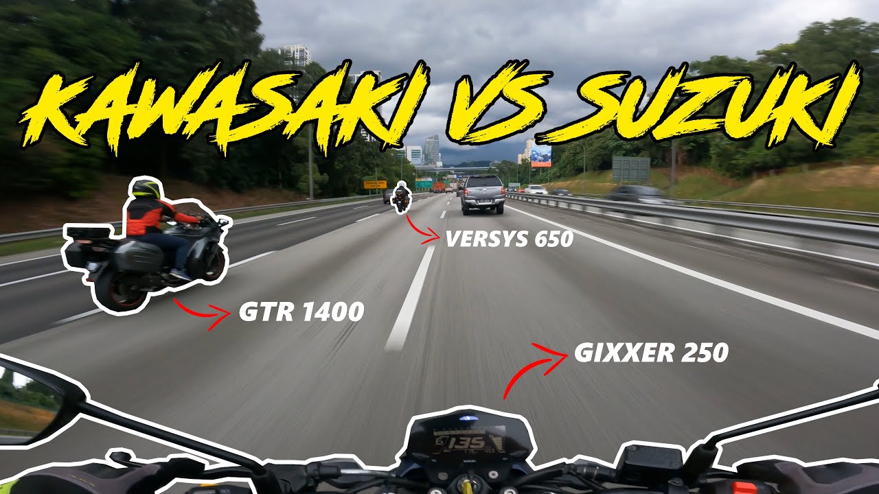 TOP SPEED GIXXER 250 BOLEH KEJAR BIG BIKE !