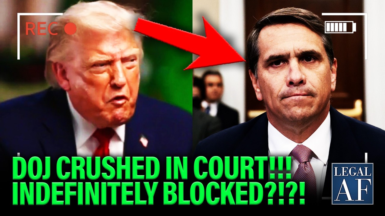 Trump DOJ LIT UP in Court By FURIOUS JUDGE&hellip;BLOCKS SLUSH FUND Indefinitely!?!?