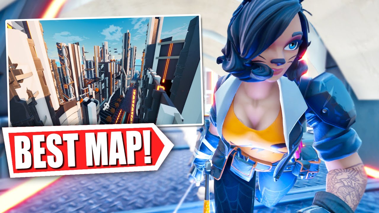 Worlds BEST Fortnite Deathrun Map Ever Created! (Creative Mode)