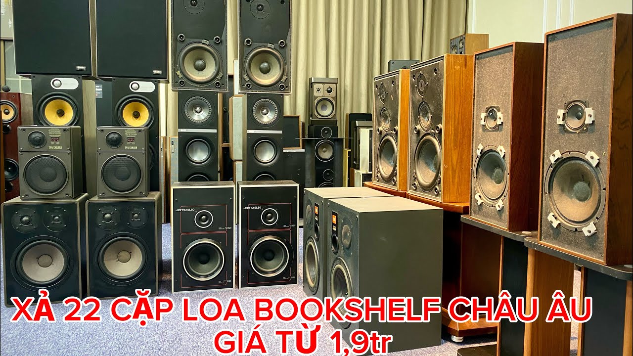 Loa Bookshelf Châu Âu Từ 1,9tr | Loa Bãi | Loa Bãi Mỹ | Loa Mỹ Bãi | Loa Châu Âu | Loa Bãi JBL