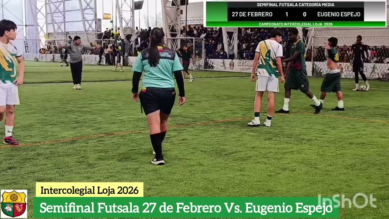 Semifinal Futsala 27 de Febrero Vs Eugenio Espejo