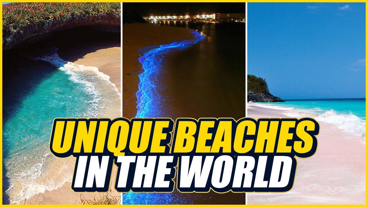 Most UNIQUE BEACHES in the World
