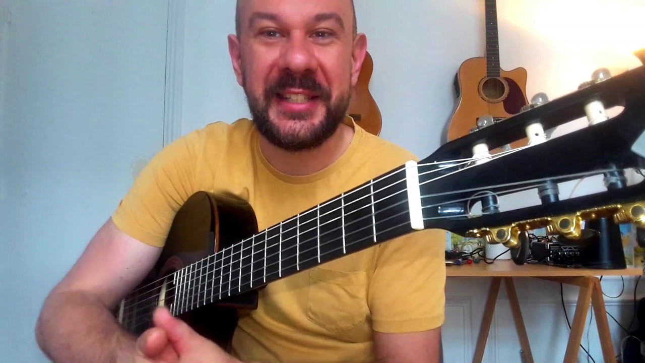 TUTO GUITARE FACILE:  LA MALAGUENA