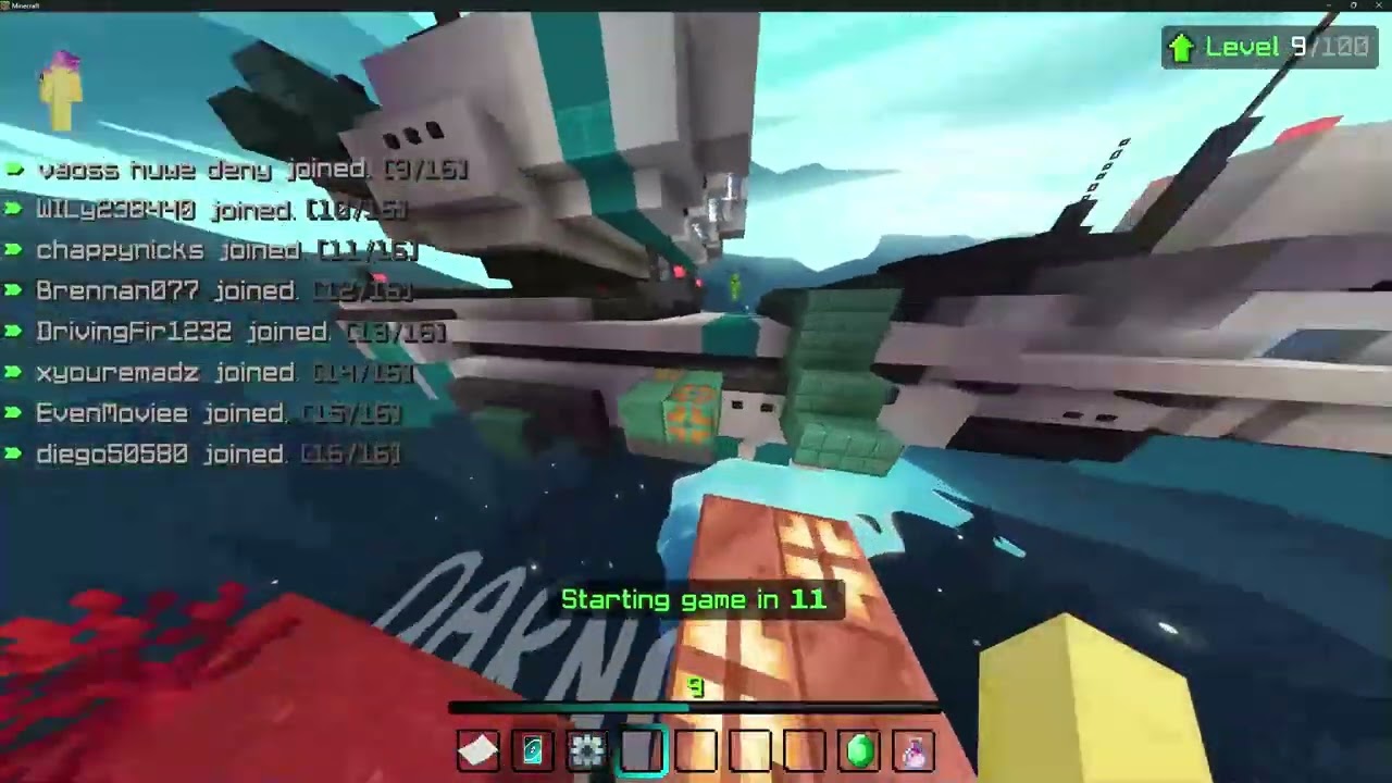 playing bed wars with @BlocksicleYT
