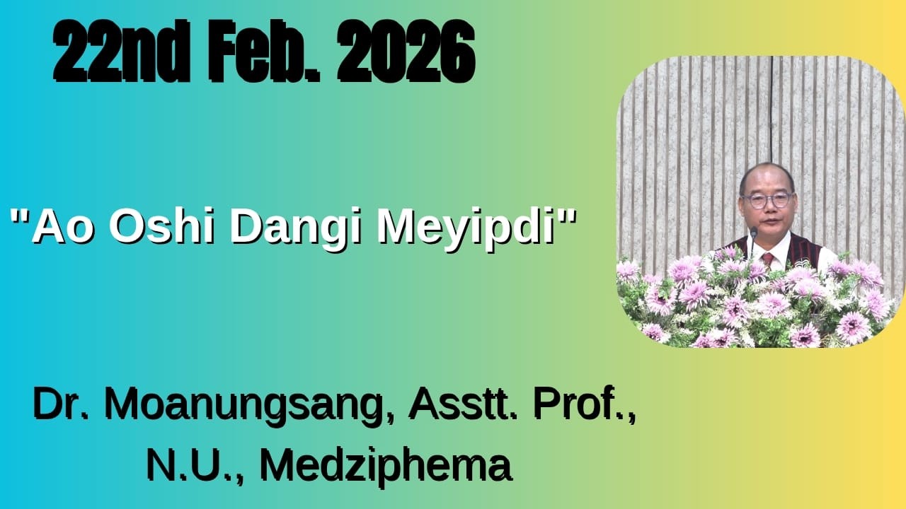 Dr. Moanungsang, Asstt., Prof., N.U., Medziphema | 
