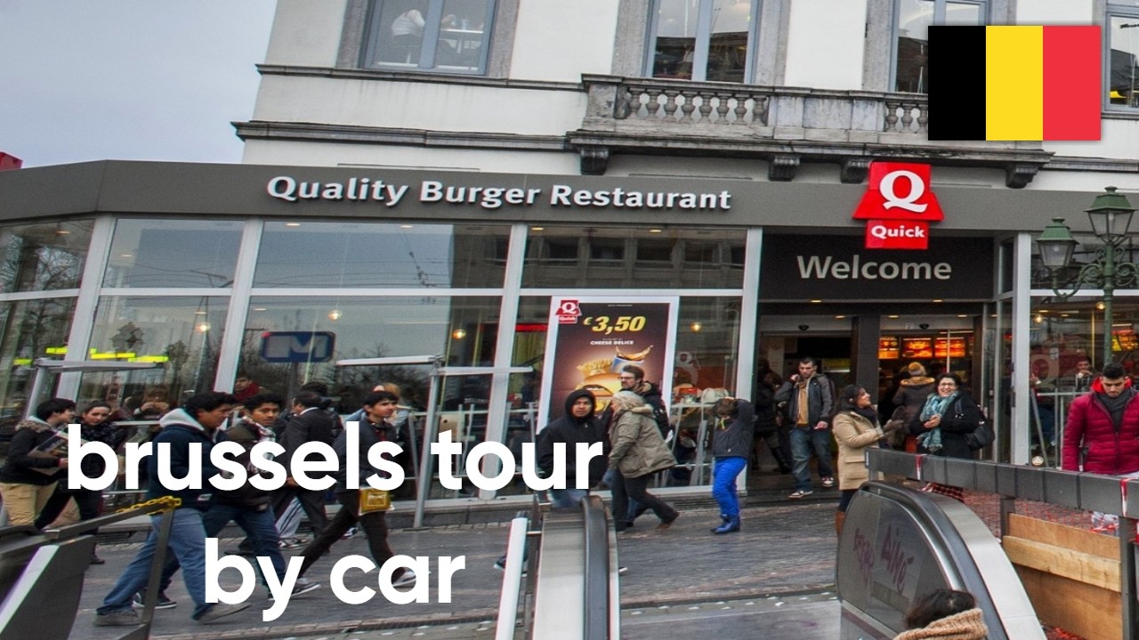BRUSSEL DRIVING TOUR 4K