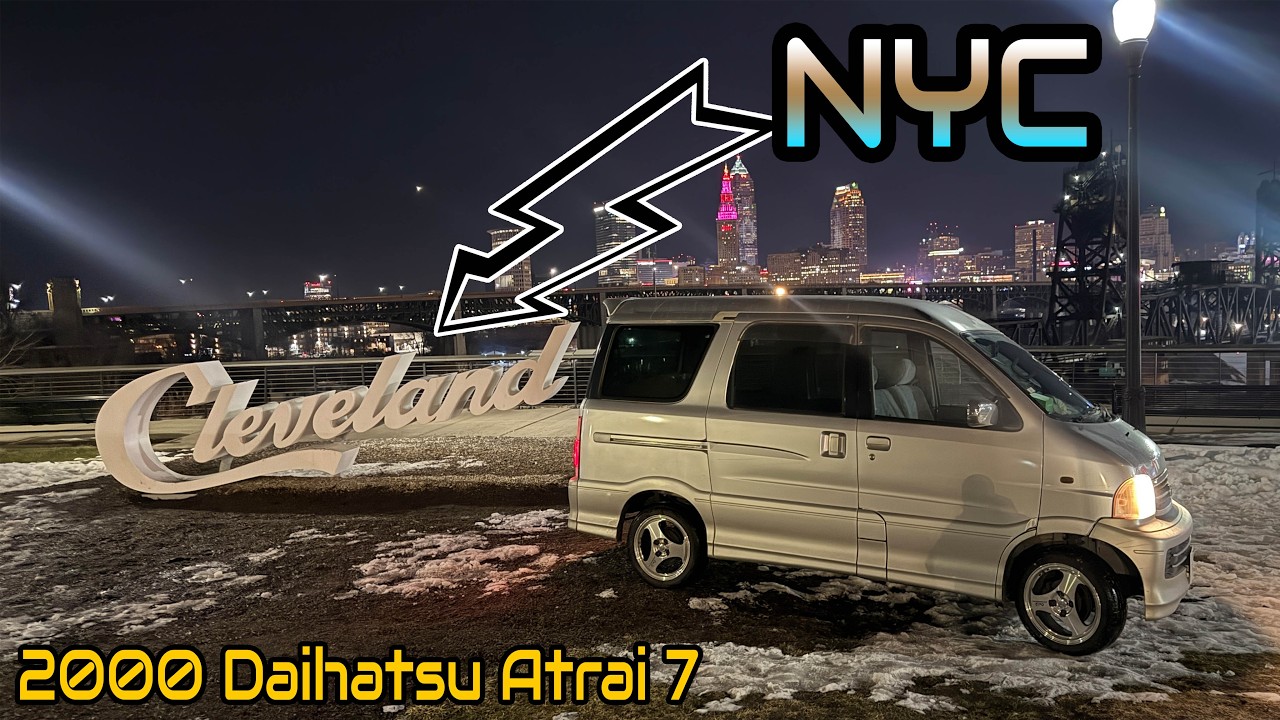 10 Hour Roadtrip In My 26 Year Old Micro Van !