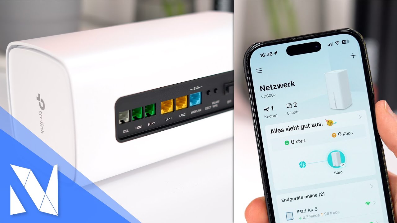 Perfekt für Streaming & Smart Home - TP-Link VX800v WIFI 6 Box im Kurzüberblick! | Nils-Hendrik Welk