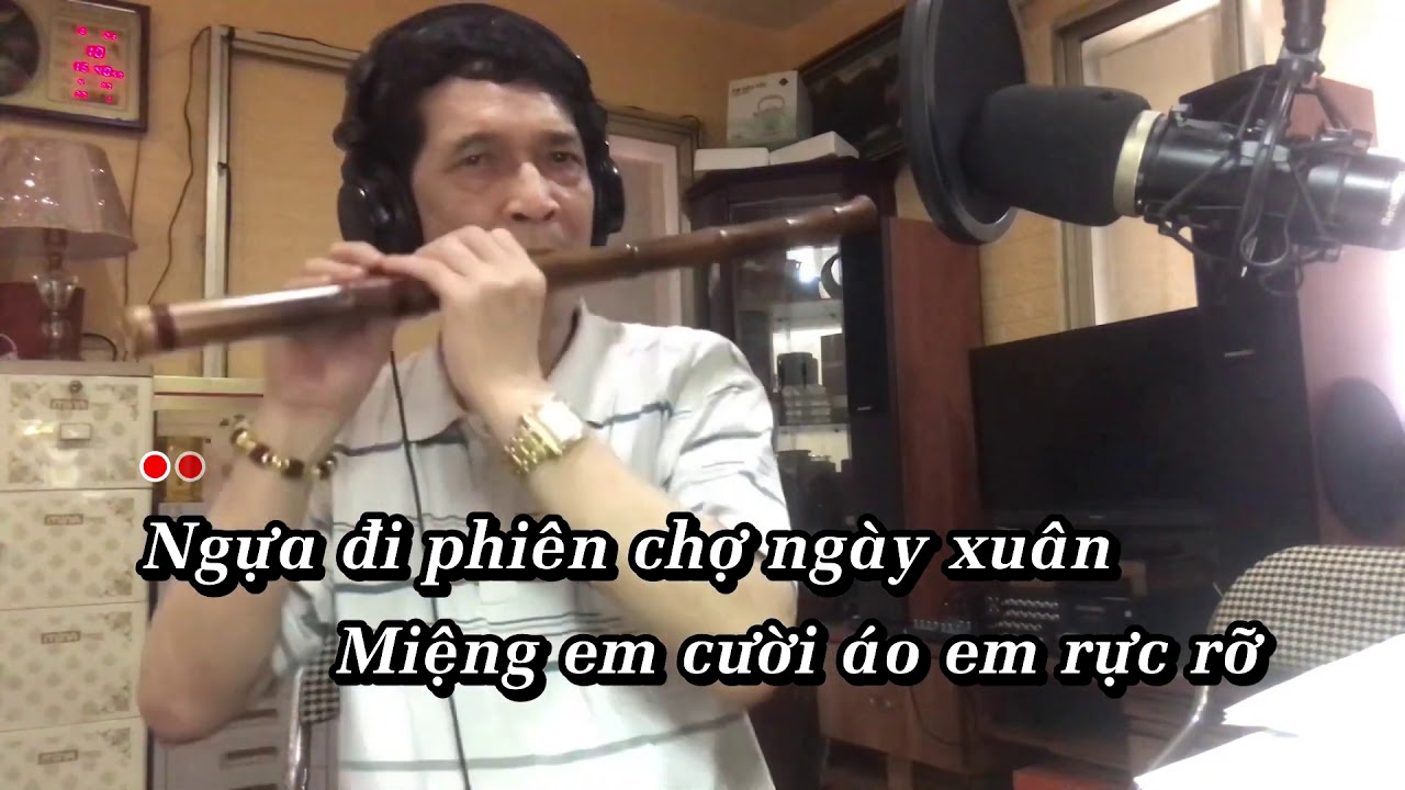 PHIÊN CHỢ NGÀY XUÂN - Sáo Mèo -  NSUT Đức Liên