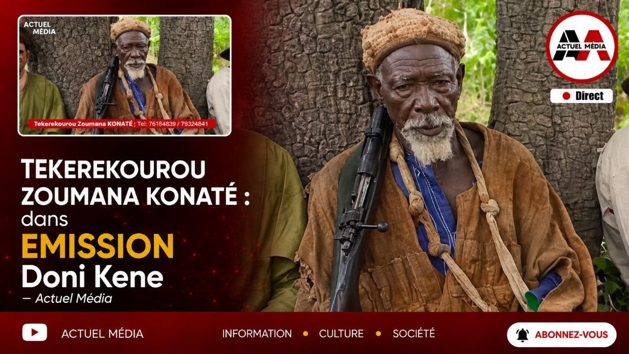 TEREKOUROU ZOUMANA KONATÉ sur actuel Média dans l'émission Doni kenè