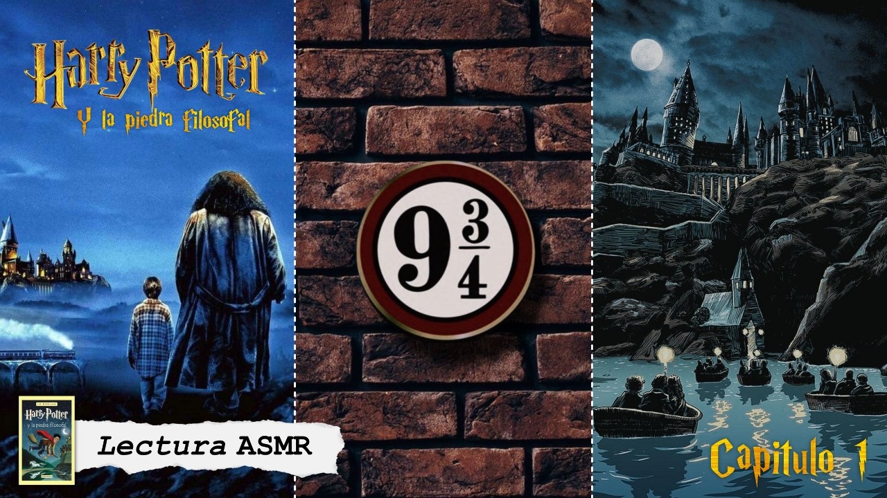 ASMR Literario 📖 Harry Potter y la piedra filosofal | Capítulo 1