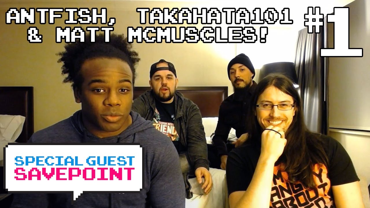 ANTFISH, TAKAHATA101 & MATT MCMUSCLES play BERSERK WARRIORS w/ Creed! Pt 1 — Special Guest Savepoint
