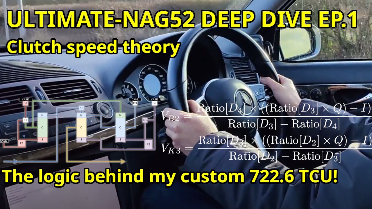 Глубокое погружение Ultimate-NAG52, эпизод 1 — Теория скорости сцепления