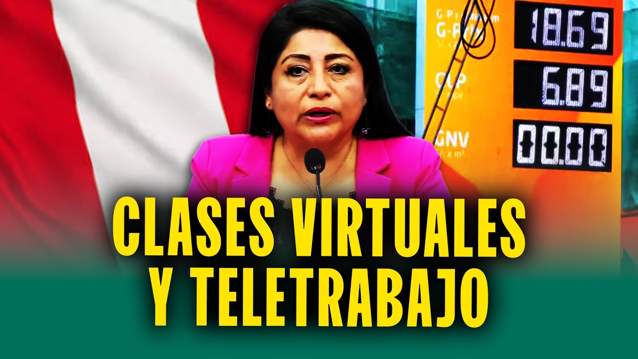 Colegios, universidades y algunos trabajos virtuales por crisis de gas en Perú