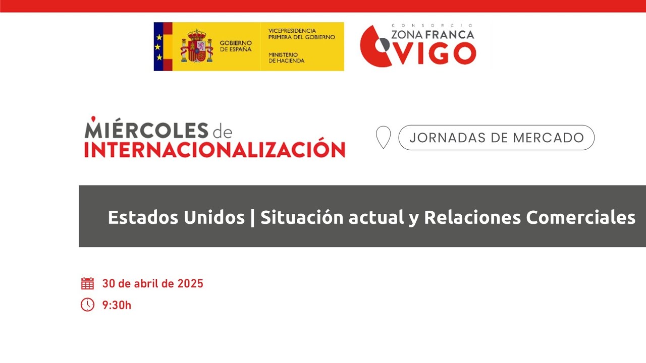 Estados Unidos. Situación actual y relaciones comerciales
