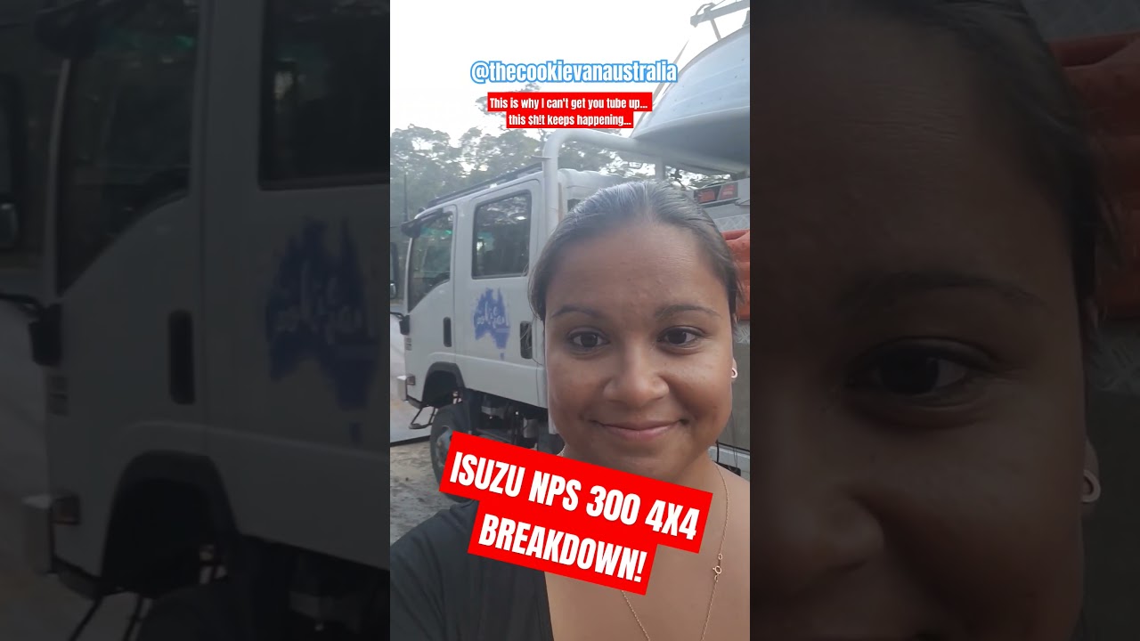 BREAKDOWN! ISUZU NPS 300 4X4 undriveable...