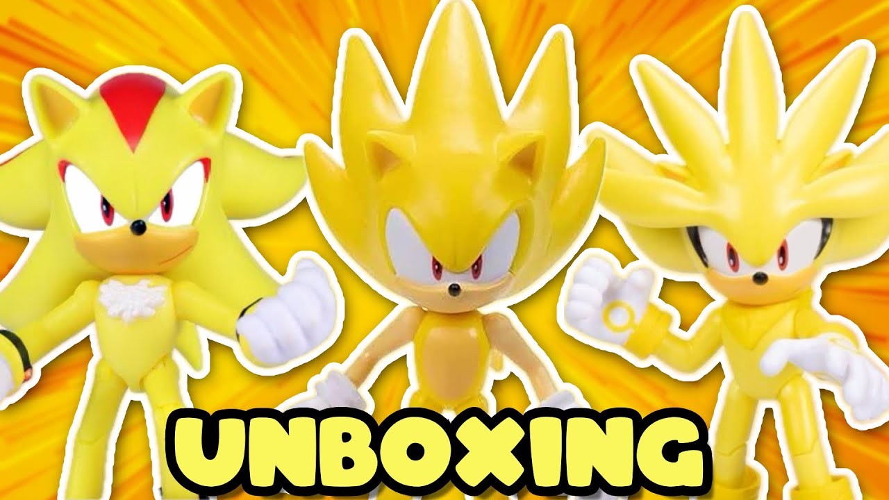 Jakks Pacific SUPER PACK! 🌟 Super Shadow & Super Silver Unboxing & Jazwares Throwback!