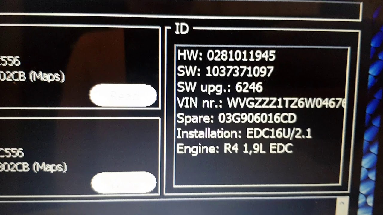 прошивка edc16 U1 с помощью K-TAG и иммитированного BDM стола