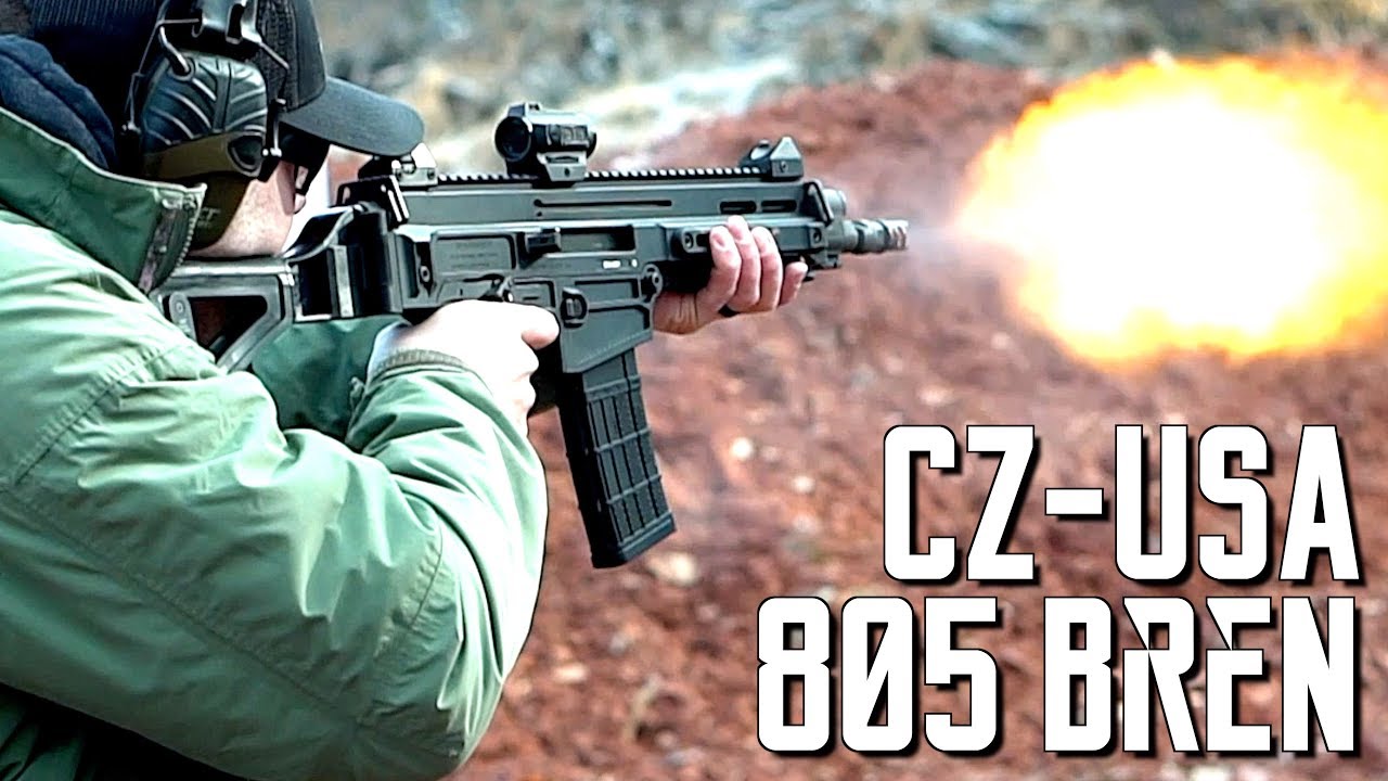 Пистолет CZ-USA 805 Bren 5.56 | Обзор TGC