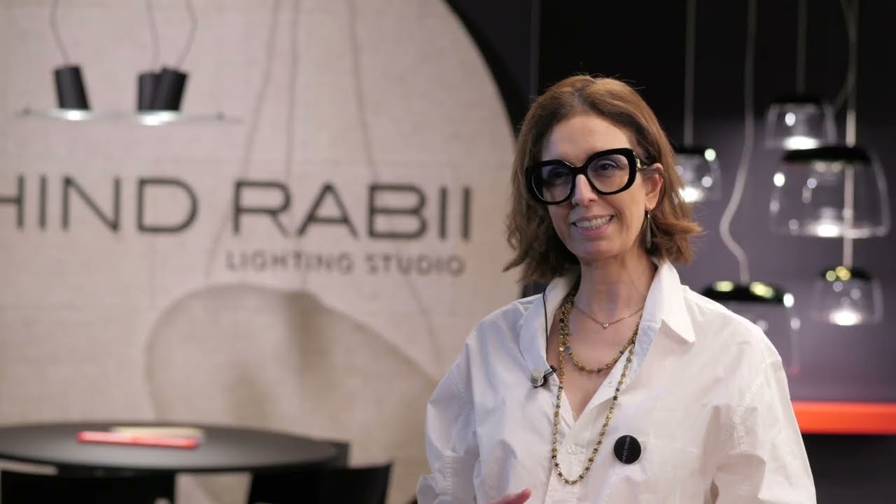 HIND RABII Lighting Studio Euroluce Milano 2023 HIND RABII CEO