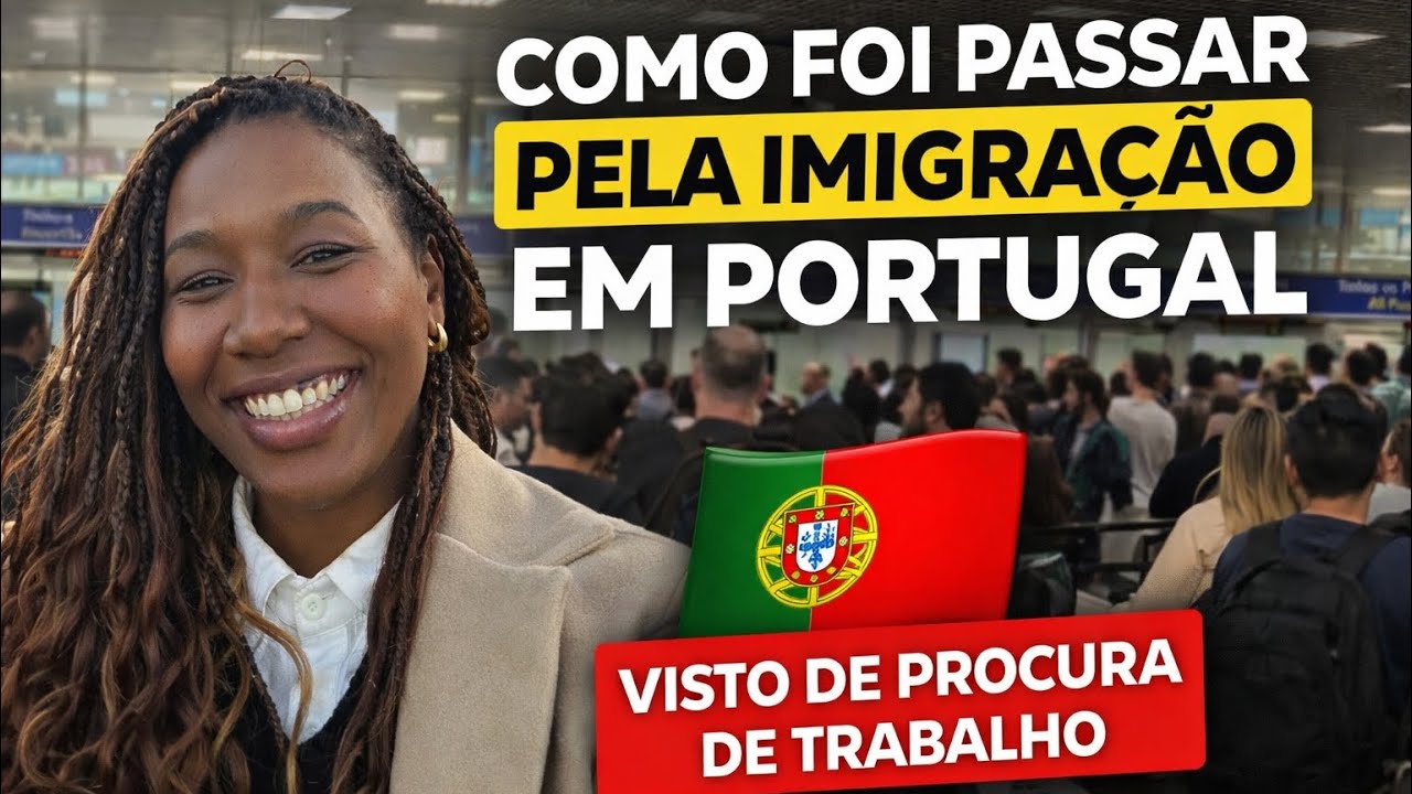 Como foi passar pela imigração em Portugal?