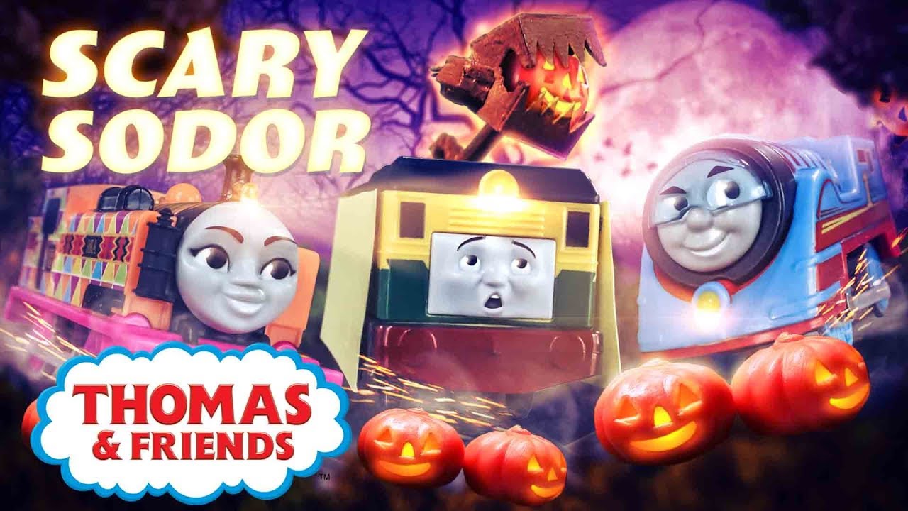 Philip and the Halloween Parade 🎃Scary Sodor #1 🎃Thomas & Friends UK 🎃Halloween Videos for Kids🎃