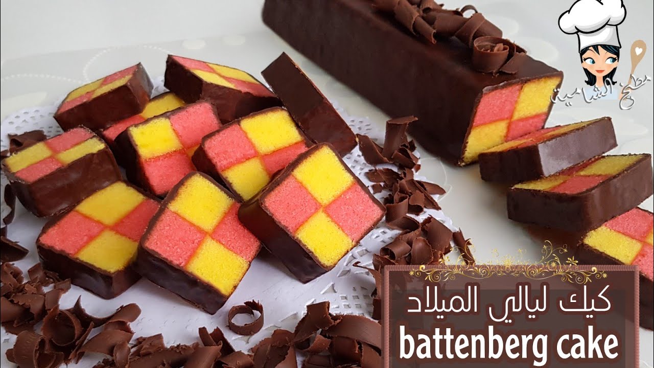 мини шоколадный рецепт торта Баттенберг