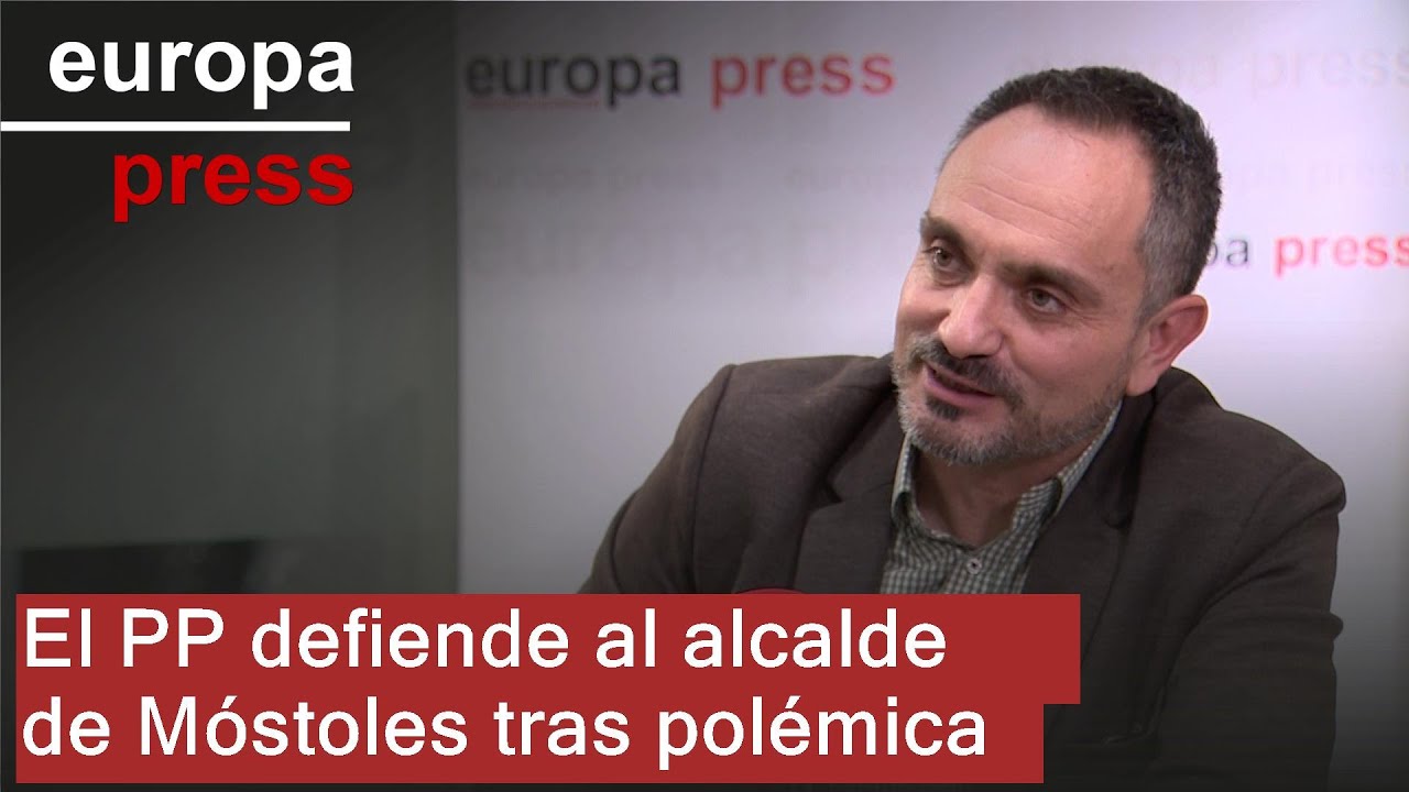 El PP sale en defensa del alcalde de Móstoles: 