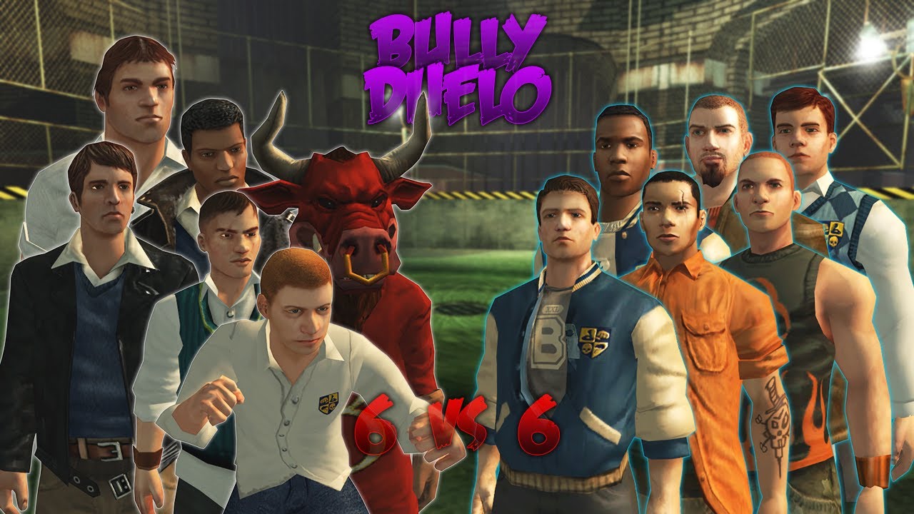 Bully SE: Russell, Johnny, Mascot, Gary, Norton & Troy VS Ted, Damon, Bif, Edgar, Omar & Gurney