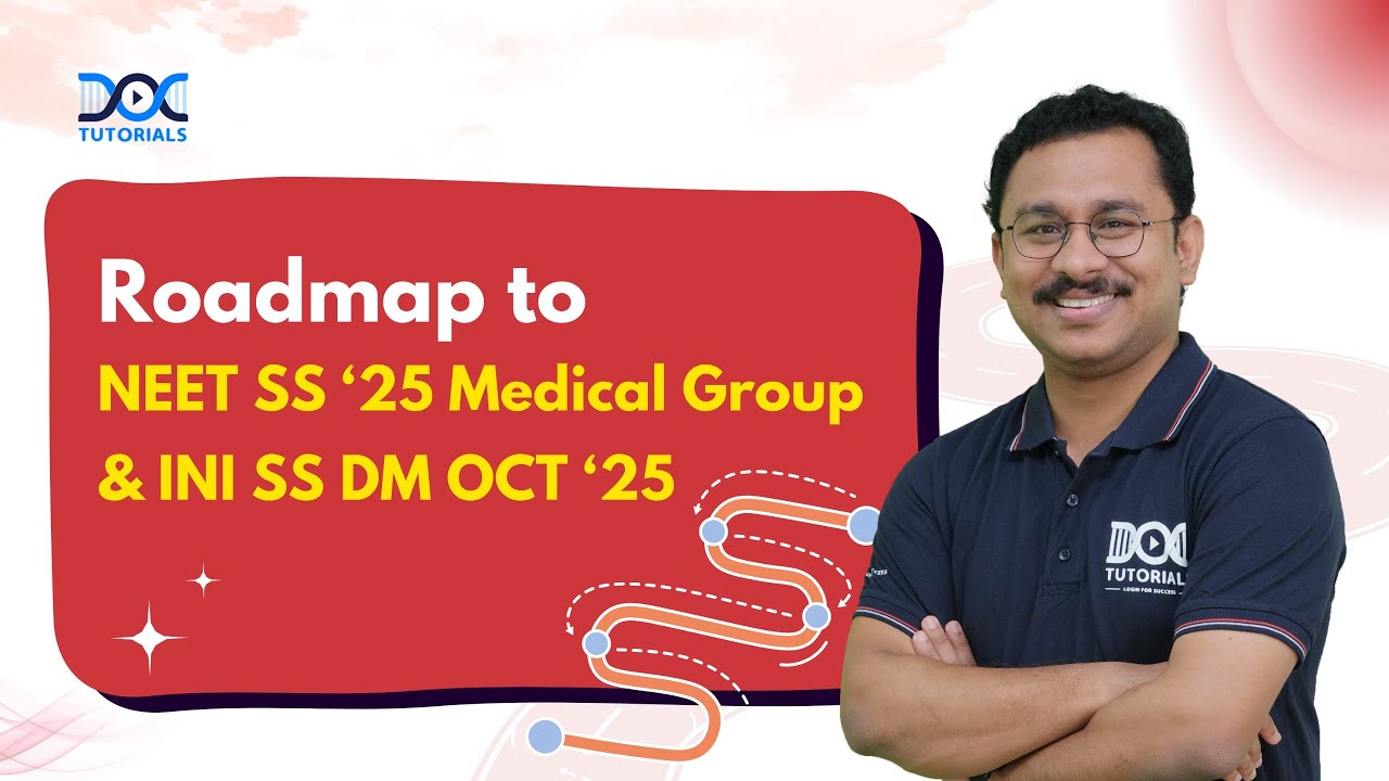 Roadmap to NEET SS 2025 Medical Group & INI SS DM OCT 2025 | Dr. Rahul Rajeev | DocTutorials