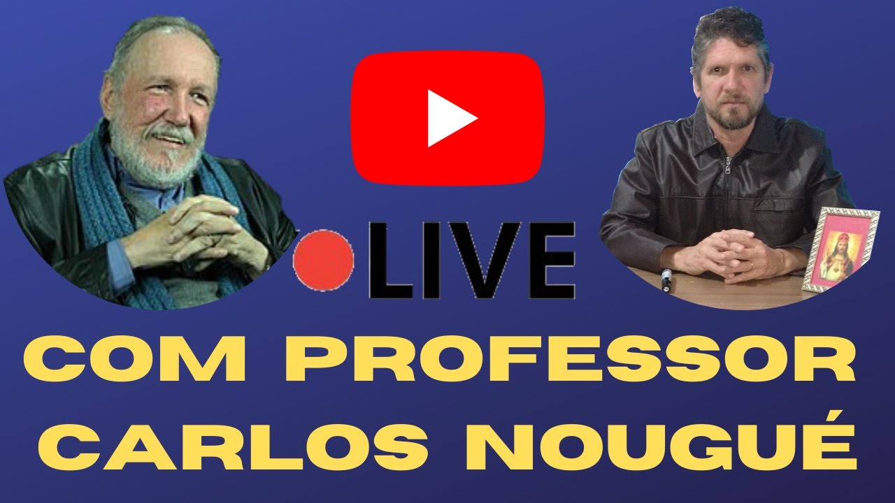 LIVE COM PROFESSOR CARLOS NOUGUÉ
