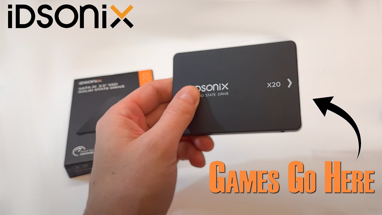 Great for Gaming - iDSONiX x20 SATA SSD Storage Review