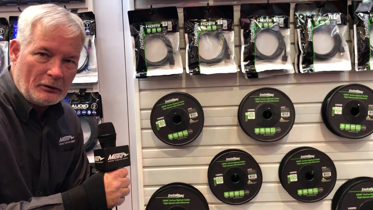 Install Bay Active Fiber High Speed HDMI Cables