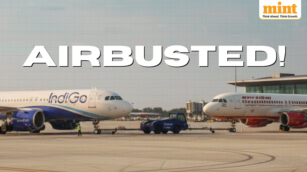Воздушный флот Air India и IndiGo пострадал из-за сбоя в работе Airbus A320 | Что именно произошл...