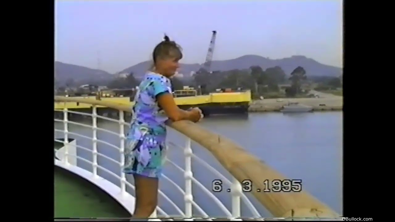 1995: Pam's World Cruise on SS Canberra Pt5 of 6