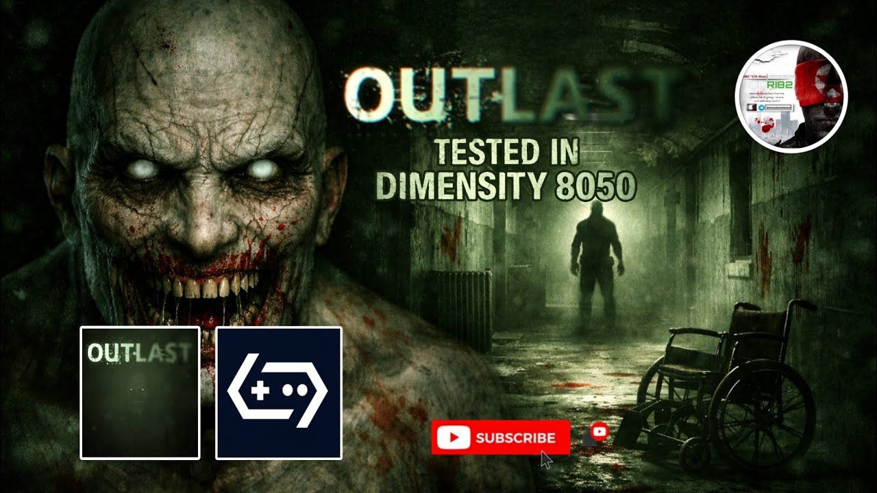 Outlast PC Tested in Gamehub 5.3.5 Dimensity 8050 Infinix NOTE 30 VIP