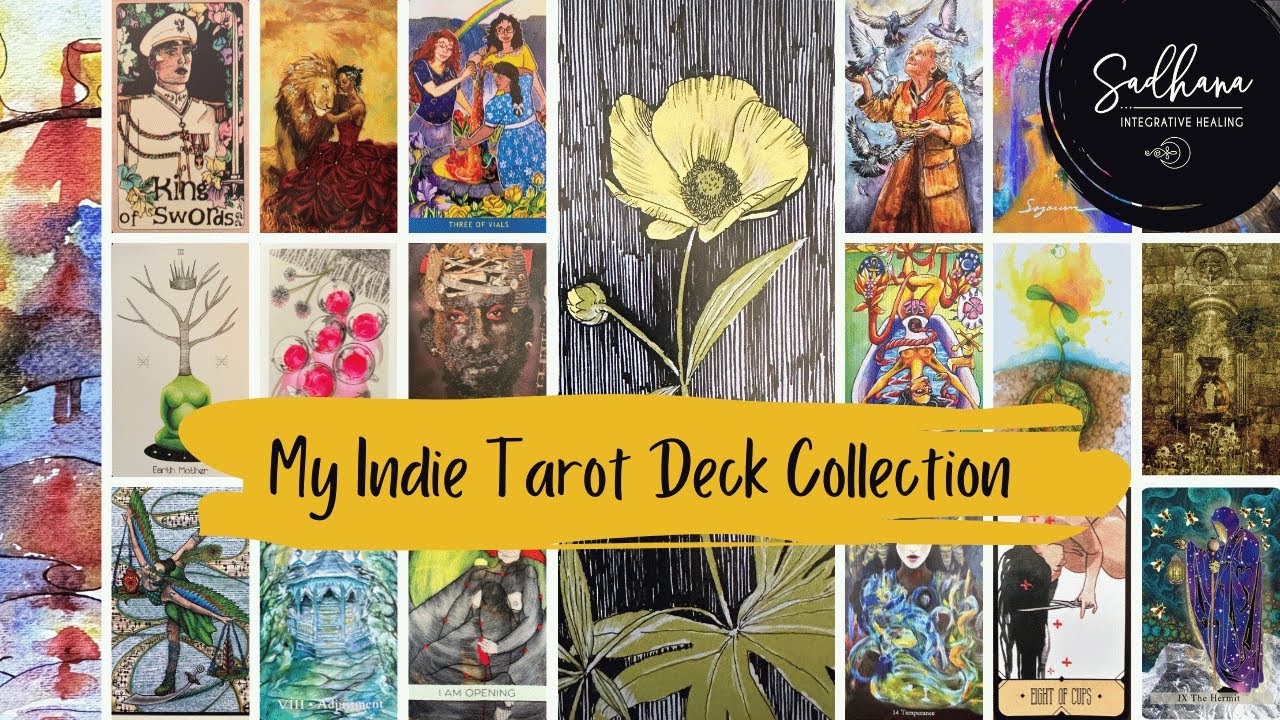🌟 Indie Self-Published TAROT Deck Collection | My Current Tarot Library