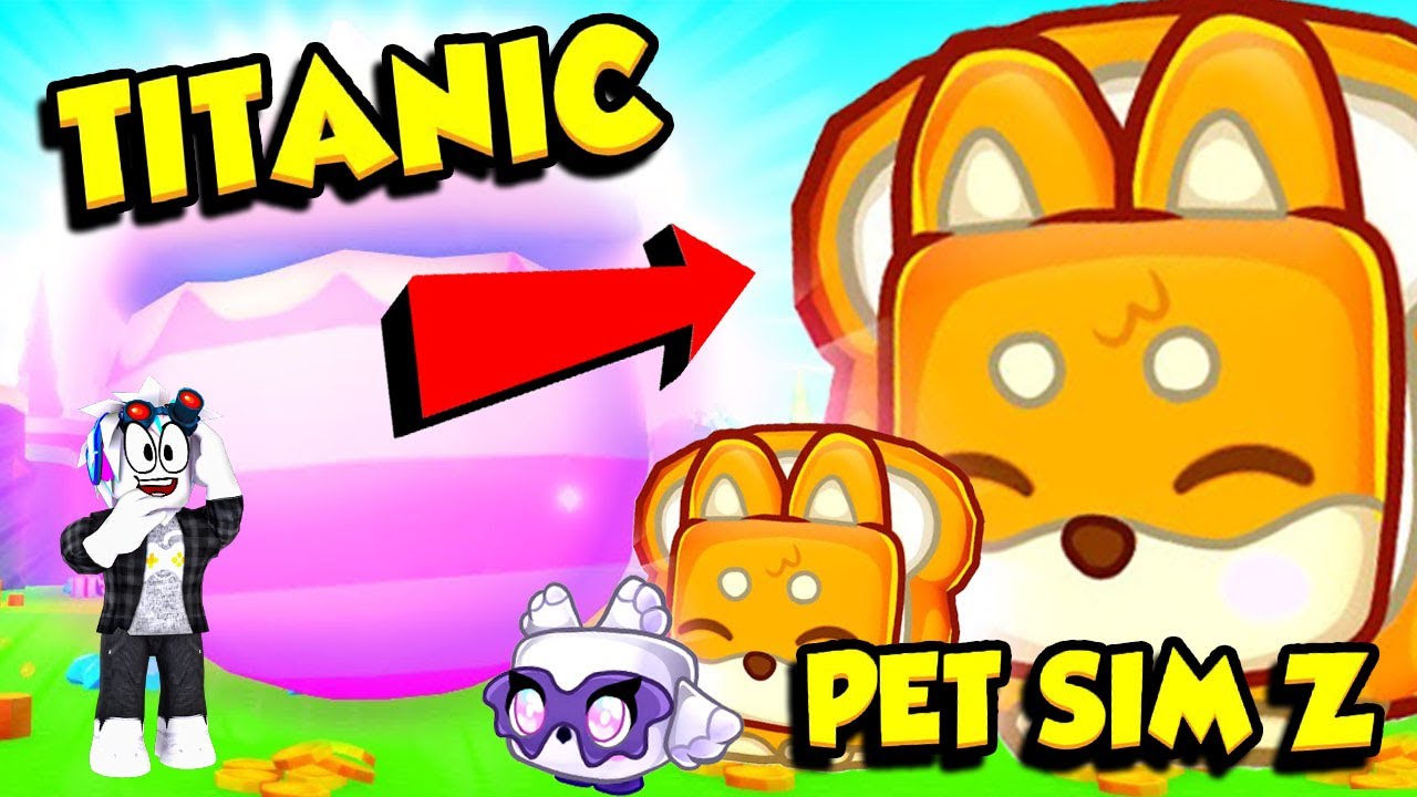 НОВЫЕ ТИТАНИК КАВАИ ПЕТЫ В ПЕТ СИМУЛЯТОРЕ Z! ROBLOX TITANIC KAWAII Pet Simulator Z