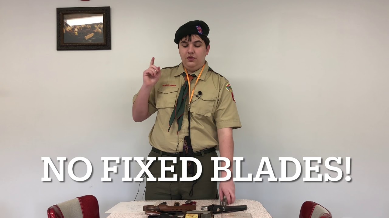 Scout Knife Safety and Uses!