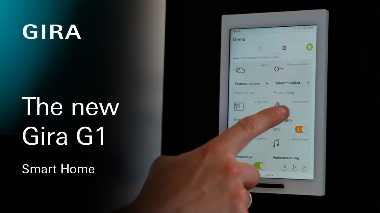 The new Gira G1 at a glance