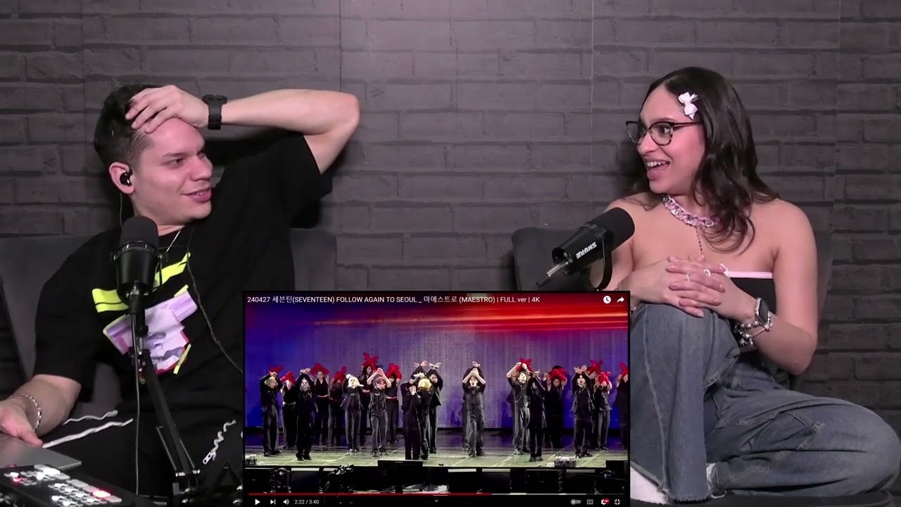 WOW! Waleska & Efra react to SEVENTEEN - MAESTRO Live