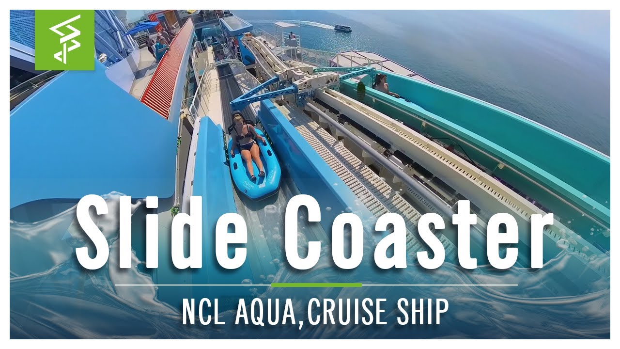 First Slide Coaster on NCL Aqua | wiegand.waterrides