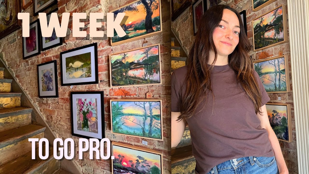 One Week to Become a Professional Artist (Here's What Happened)